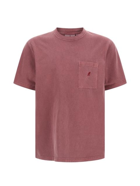 GRAMICCI breast pocket embroidered logo T-shirt