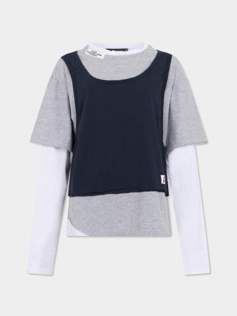 DSQUARED2 LAYERED2 BREEZY FIT PULLOVER