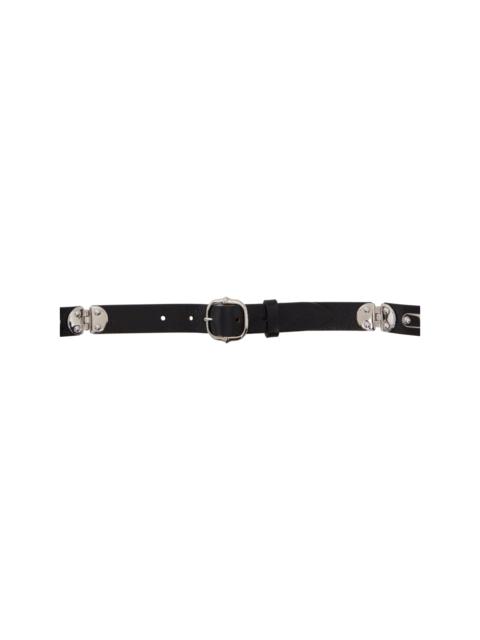 Isabel Marant Black Depson Leather Belt