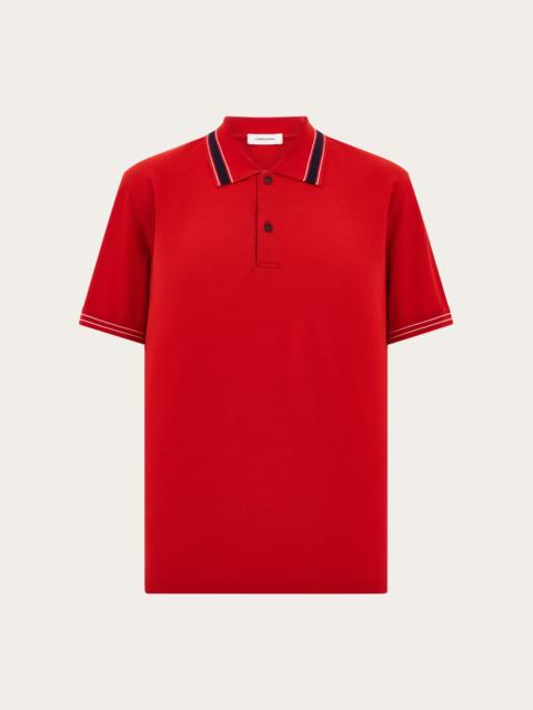 FERRAGAMO Short sleeve polo shirt