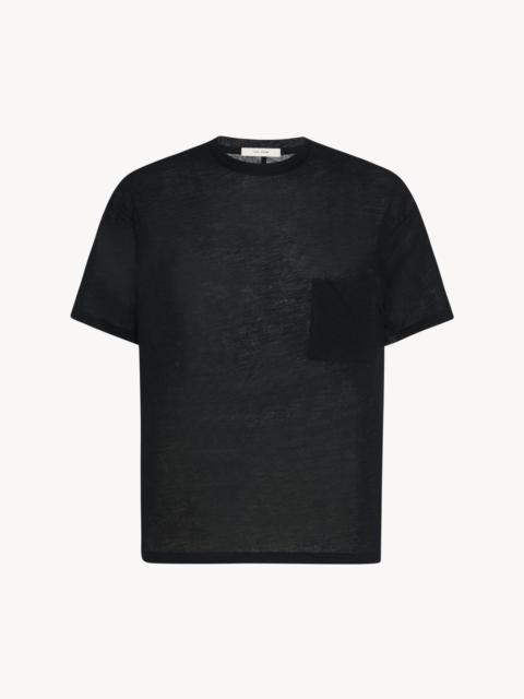 The Row Niels T-Shirt in Virgin Wool and Cashmere