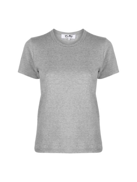 round-neck cotton T-shirt