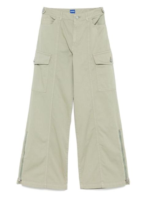 HUGO wide-leg cargo pants