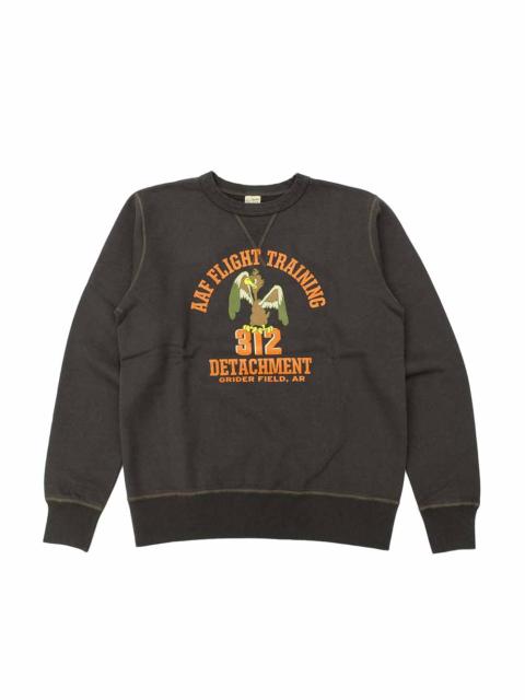 Buzz Rickson's SET-IN CREW SWEAT - FLIGHT TRAINING DETACHMENT - BR69694