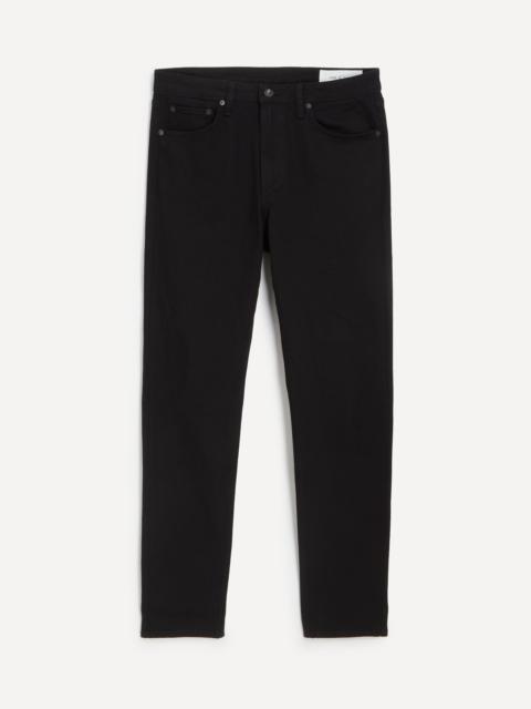 rag & bone Fit 3 Athletic Authentic Fit Stretch Jeans in Black