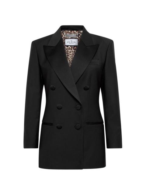 PHILIPP PLEIN crystal-embellished blazer