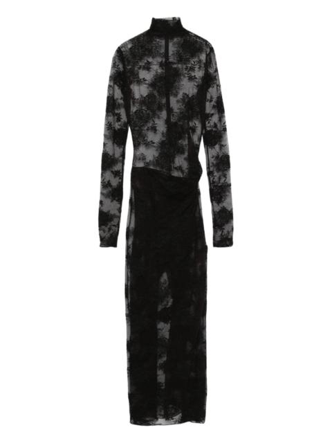 THE ANDAMANE lace long-sleeve dress