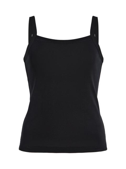 FLORE FLORE May Cotton Camisole Top black