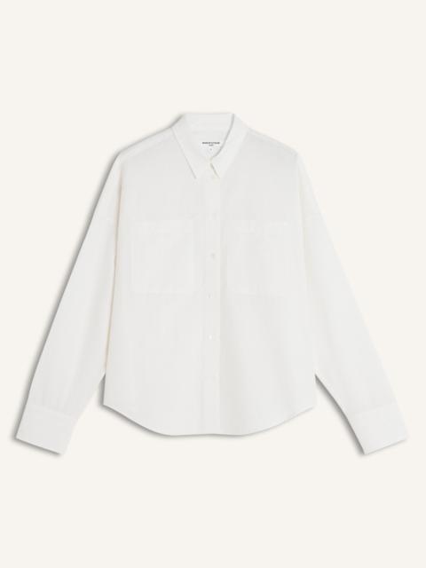 Maison Kitsuné STRIPED DOUBLE POCKET SHIRT