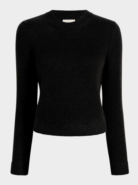 KHAITE Leta Cashmere Crewneck Sweater