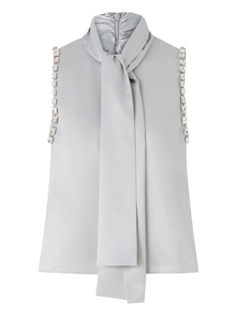 PINKO tie-detail top