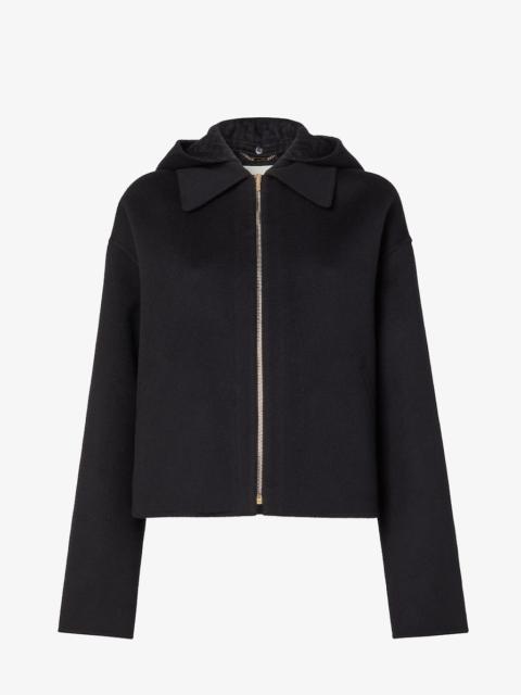 FENDI Reversible jacket Black double-sided wool jacket