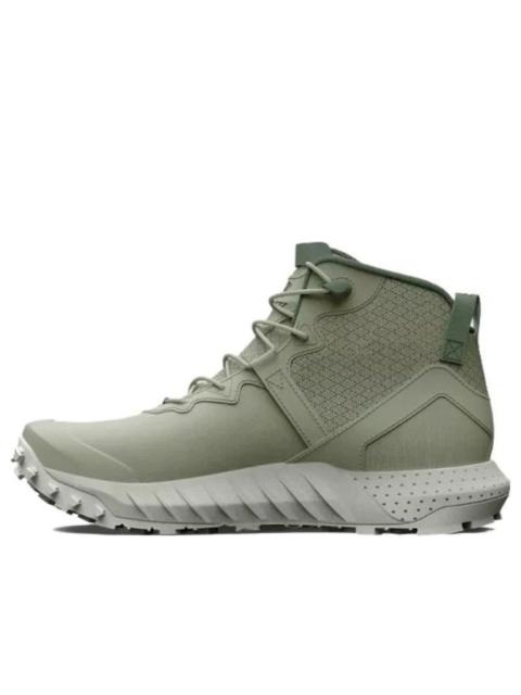 Under Armour Under Armour Micro G Valsetz Trek Mid Leather Waterproof Tactical Boots 'Olive Green' 3025577-300