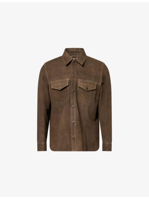 SIMKHAI Michael Suede Utility Jacket
