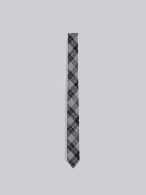 Thom Browne Tartan Wool Twill Suiting Tie