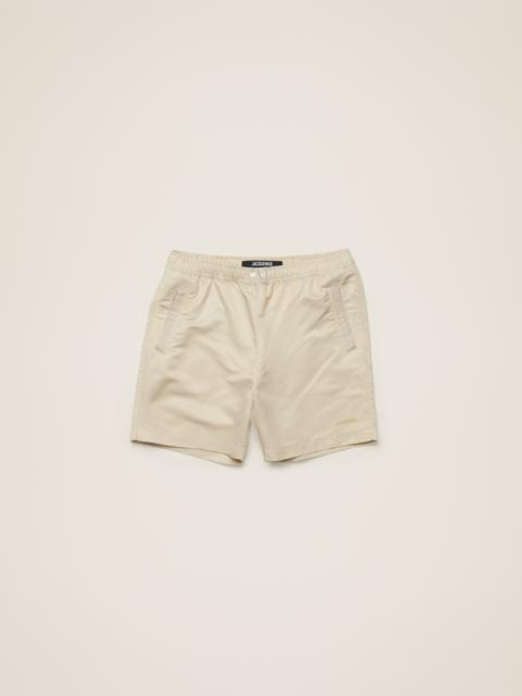 JACQUEMUS Le short de bain Gros Grain