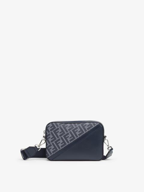 【FENDI】FF SQUARED COMPACT BAG FF Squared Compact Bag Leather Black | Fendi