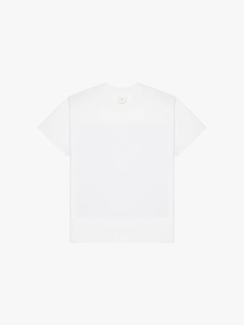 Givenchy SLIM FIT T-SHIRT WITH TAG EFFECT  BANDANA PATCHES
