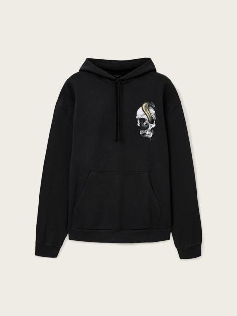 ALLSAINTS SNAKEHEAD GRAPHIC HOODIE
