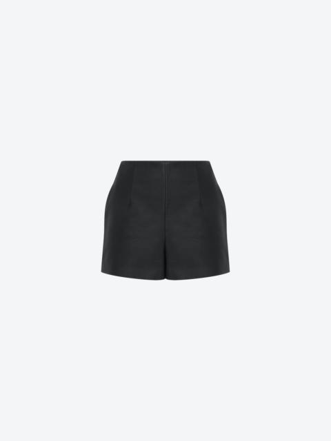 NAPPA LEATHER SHORTS