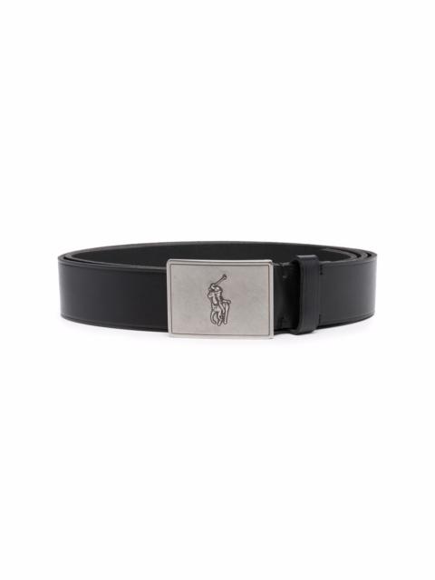 Polo Ralph Lauren Pony logo buckle belt