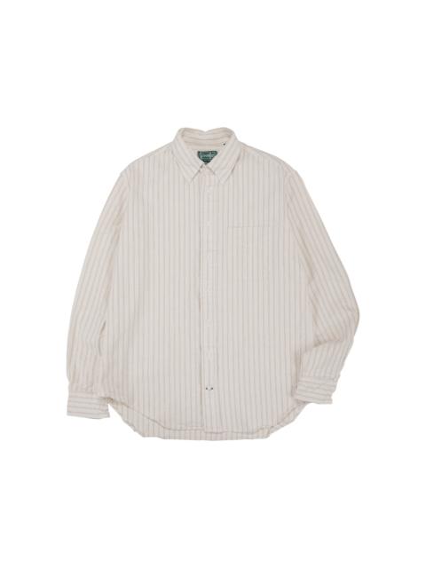 Gitman Vintage Tan Japanese Striped Oxford