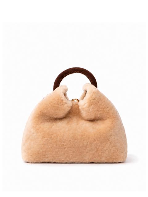 Elleme Baozi Shearling/Suede Cream/Brownie