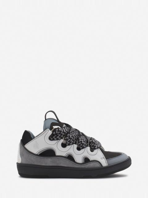 Lanvin LEATHER CURB SNEAKERS