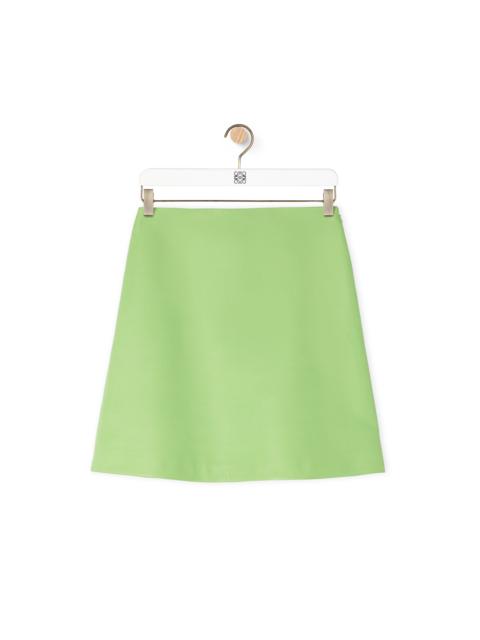 Loewe Reproportioned skirt in nappa lambskin