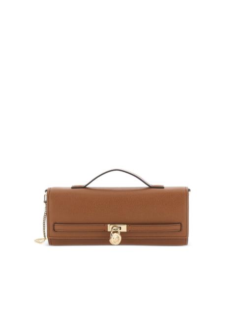 MICHAEL KORS Hamilton Moderne padlock-detail clutch bag
