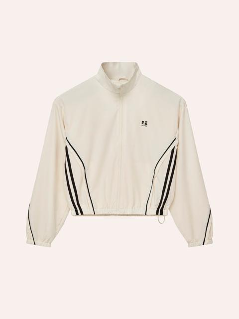 P.E NATION LINEAR JACKET IN WHISPER WHITE