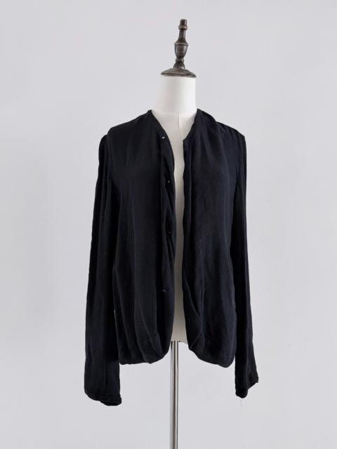 Yohji Yamamoto Yohji Yamamoto 1990s Hook-Closure Knit Cardigan
