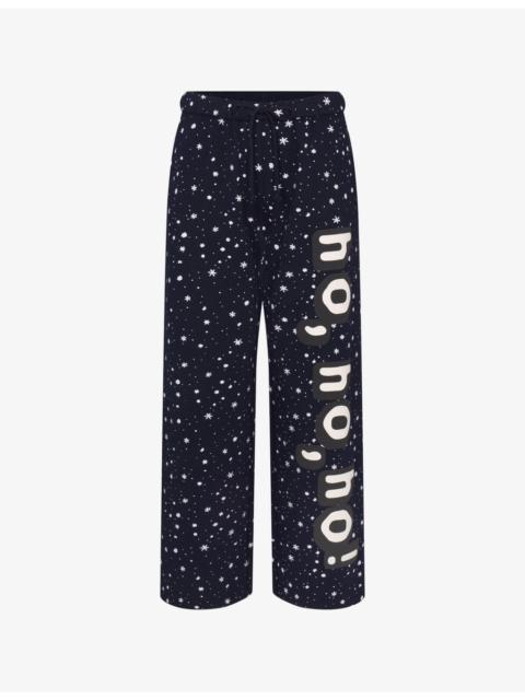 SKIMS Cactus Plant Flea Market x SKIMS Straight-Leg Cotton-Jersey Jogging Bottoms