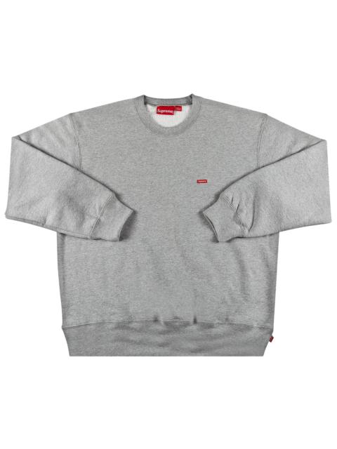 Supreme Supreme Small Box Crewneck 'Heather Grey' | REVERSIBLE