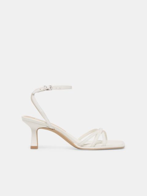 dolce vita MANJI HEELS TRUE WHITE LEATHER