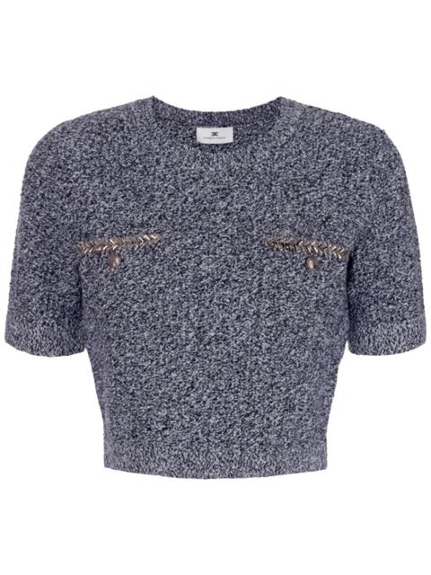 ELISABETTA FRANCHI chest-pocket top