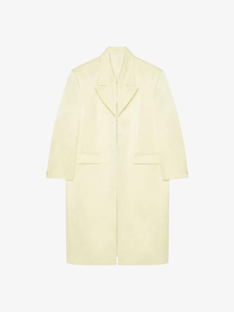 Givenchy COAT IN SILK SATIN DUCHESSE