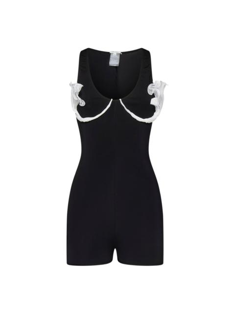 ruffled playsuit