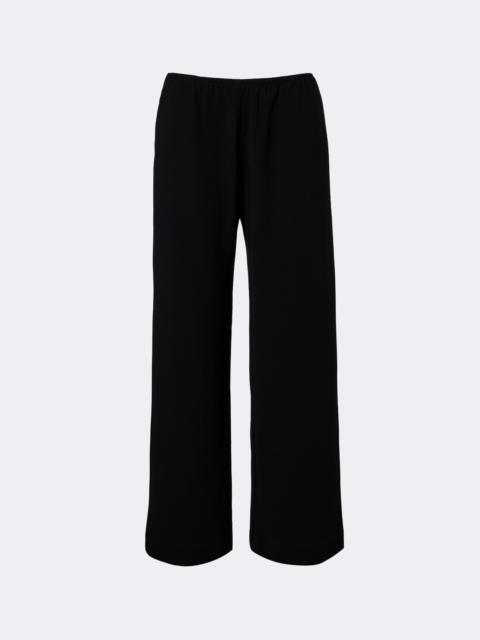 LESET Arielle crêpe wide-leg pants