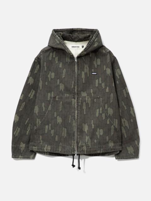 Metalwood Studio COTTON TWILL ZIP HOODIE