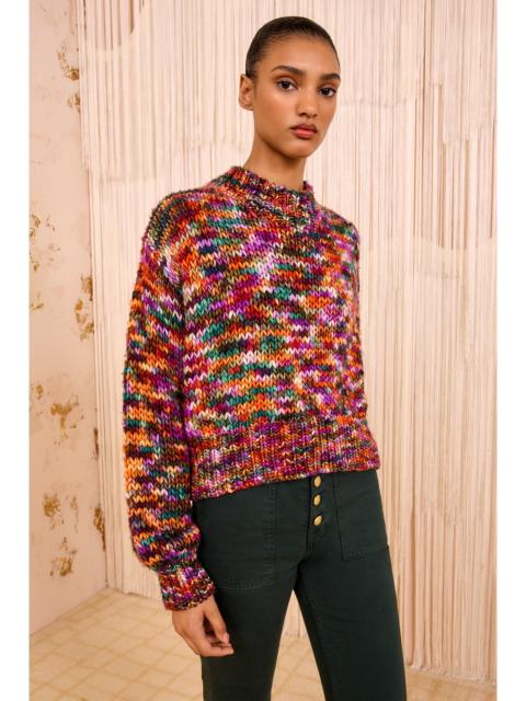 ULLA JOHNSON Maude Multicolor Knit Pullover