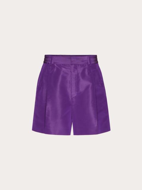 Valentino SILK FAILLE SHORTS