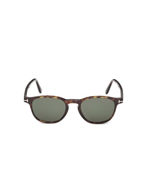 TOM FORD round frame sunglasses