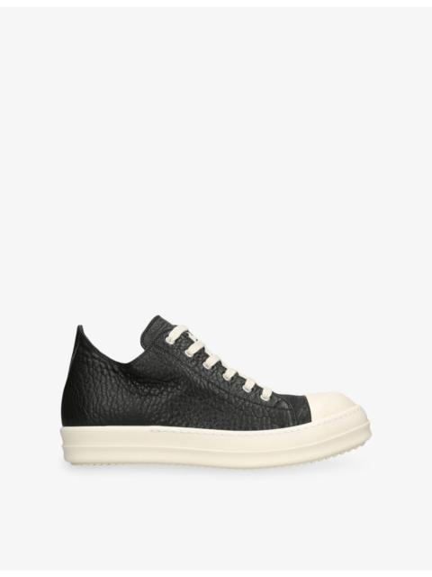 Rick Owens Bubble Classic Low Leather Trainers