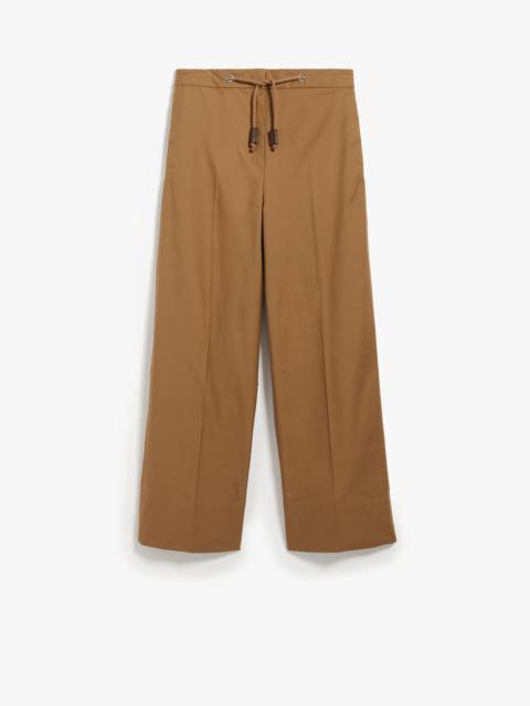 'S Max Mara OTTAVO Water-repellent twill trousers