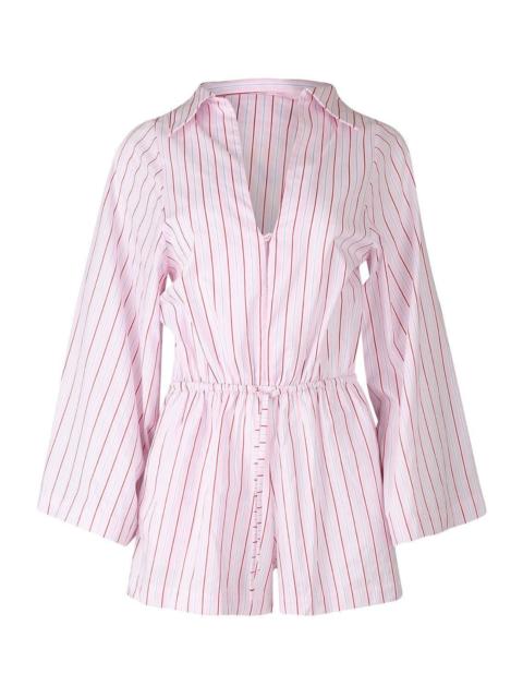 FAITHFULL Aksel Playsuit - Fiori Stripe Palazzo