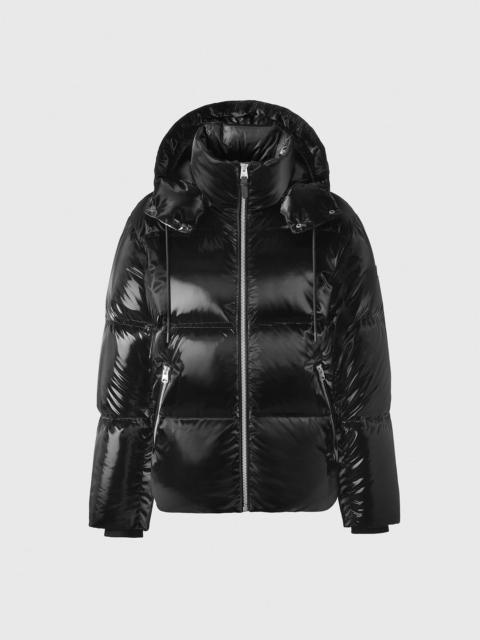 MACKAGE KENT-GLO High-Gloss Hooded Down Jacket