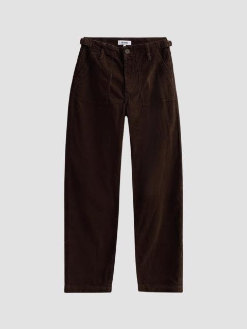 RE/DONE Women's The Trooper Corduroy Pants - Coffee Bean Cord