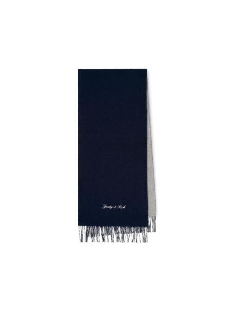 Sporty & Rich fringed scarf
