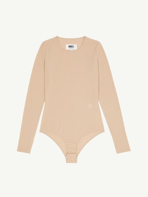 【関税&送料込】Mm6 Maison Margiela Body Slim Fit MM6 Maison Margiela Long-sleeve bodysuit | REVERSIBLE
